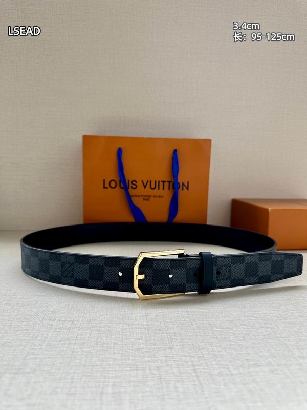 LV belt 34mmX95-125cm 8L09